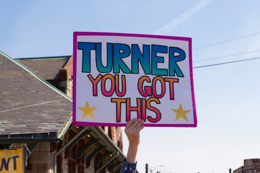 Boston Marathon Sign